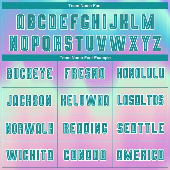 Soccer Tie Dye Custom Uniform Jersey Sublimation Teal-White Soccer Tie Dye Custom Uniform Jersey Sublimation Teal-White