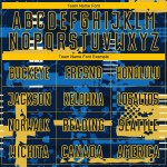 Custom Uniform Sublimation Jersey Navy Soccer Navy-Gold