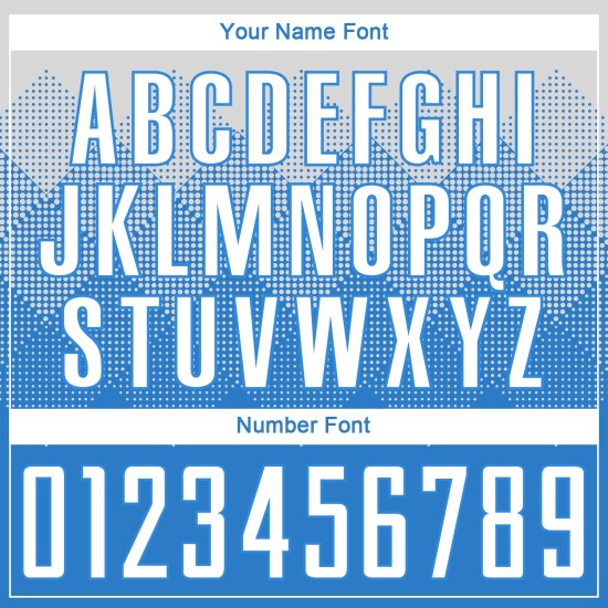 Powder Sublimation Custom Blue White Soccer Uniform Jersey