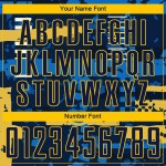 Custom Uniform Sublimation Jersey Navy Soccer Navy-Gold