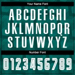 Sublimation Jersey Soccer Green White-Black Uniform Custom