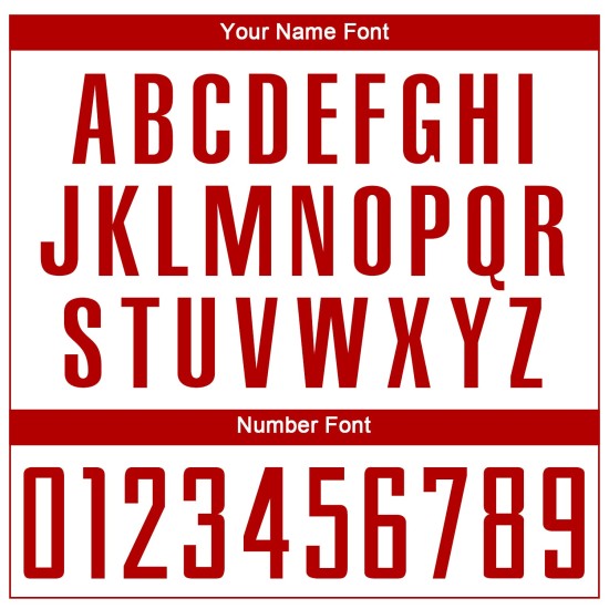 Sublimation White Soccer Custom Uniform Jersey Red