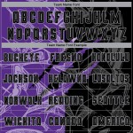 Pattern Uniform Custom Purple-Gray Sublimation Graffiti Jersey Black Scratch Soccer