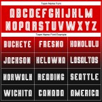 Soccer White-Black Red Fade Custom Sublimation Sleeve Fashion Uniform Long Jersey Soccer White-Black Red Fade Custom Sublimation Sleeve Fashion Uniform Long Jersey